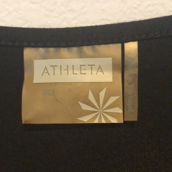 TALL Athleta scoop neck dress, black, XL - Picture 5 of 13